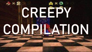 Creepiest "Every copy of Mario 64 is personalized" clips compilation