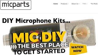 Microphone-Parts.com is The Best Place to Get Started with Mic DIY