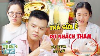 Trà Sữa Ế Tung "ĐỘC CHIÊU", Dùng TIỀN Dụ Khách Tham Lam | Tloo Tiệm Rau Lạ Lắm #trll