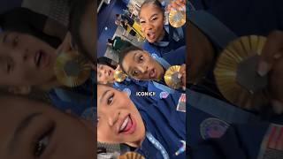 USA Women’s Gymnastics Team Hilariously Celebrate GOLD At Paris Olympics! #parisolympics2024