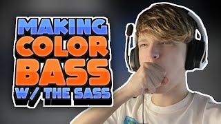 Making COLOR BASS w/ The Sass // Music Production with Neddie
