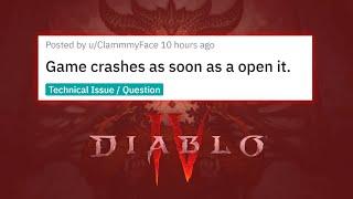 Diablo 4 crashing or freezing for some players on PC