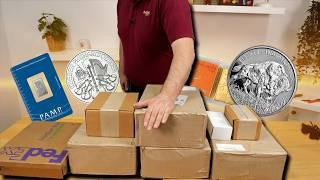 This EPIC Bullion Unboxing Has Gold, Silver AND Platinum!