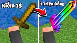 Kiếm 1$ và Kiếm 1 Triệu Đô trong Minecraft