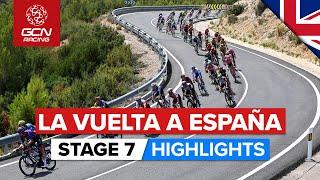 A Frantic Finale For The Sprint Teams! | Vuelta A España 2023 Highlights - Stage 7