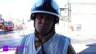 Starbeck Fire, Harrogate - Group Manager Phil Whild