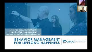 WEBINAR: Brain Injury - Behavior Management for Lifelong Success and Happiness