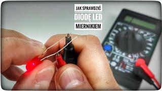 HOW TO CHECK THE LED DIODE OR LIGHT THE MULTIMETER