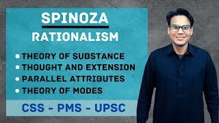 Spinoza | Rationalism | Theory of Substance | Modes | Lectures by Waqas Aziz