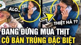 Đang đứng MUA THỊT, chị bán thịt bỗng BẬT KHÓC khi nghe tin TRÚNG SỐ | Tin 3 Phút