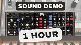 Behringer Model D ► Sound Demo [1 HOUR]