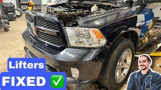 The Lifters damaged the Camshaft on this Ram 1500 with the 5.7 Hemi #hemi #lifters #dodgeram #dodge