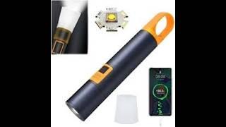 Rechargeable USA made high beam laser torch and powerbank Model L-S18 |Full Review 2024|