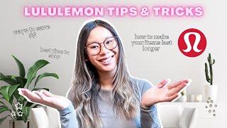 LULULEMON TIPS & TRICKS | Shopping Hacks that Will Save you $$ | Things You Should Know..