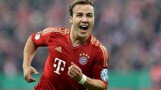 Mario Götze ~ All Goals : Bayern Munich vs Gyor 4-1 (11/08/2013)