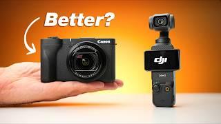 DJI Pocket 3 vs Canon PowerShot V1: 어떤 제품을 사야 할까요?