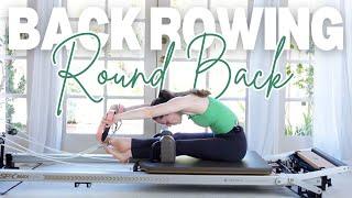 Back Rowing Round Back | Pilates Reformer Exercise Breakdown