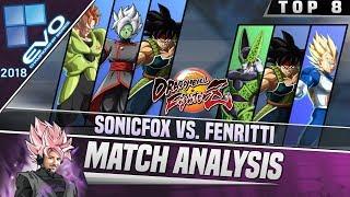 DBFZ Match Analysis: EVO 2018 Top 8 - SonicFox vs. Fenritti