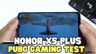 Honor X5 Plus PUBG Gaming test | Helio G36, 90Hz Display
