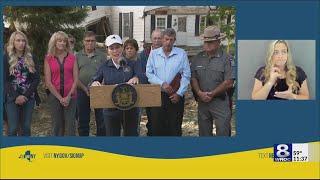 ‘You’ll not be forgotten,’ Gov. Kathy Hochul promises support to those impacted by Friday’s flooding