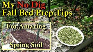 3 Tips to Build Garden Soil Easily Over the Fall & Winter (Compost, Alfalfa, Wood Ash, & Mulch)