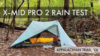 Durston X-Mid Pro 2 - Overview and Rain Test Review - Ultralight Gear - Appalachian Trail