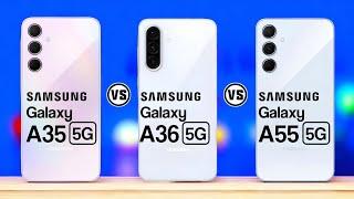 Samsung Galaxy A35 Vs Samsung Galaxy A36 Vs Samsung Galaxy A55.  #Trakontech