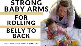 Baby Arm Strengthen Exercises For Rolling Belly To Back