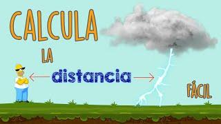 Cómo calcular la distancia a la que cae un rayo. Muy fácil.