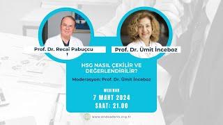 HSG Nasıl Çekilir ve Nasıl Değerlendirilir? Prof. Dr. Recai Pabuçcu