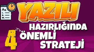 YAZILI HAFTASINDA BİLMENİZ GEREKEN 4 TAKTİK!