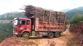 Abuse of heavy duty trucks--- compilation of super loaded Vehicles. crazy transportstion!