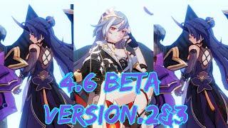 【崩壞3rd】4.6測試服V2&3，符華-「識之律者」演示&結算動作改動+雷律造型 | Herrscher of Sentience & Ending pose change& HoT skin