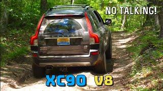 My Volvo XC90 V8 AWD Soft-Roading at Green Ridge State Forest!
