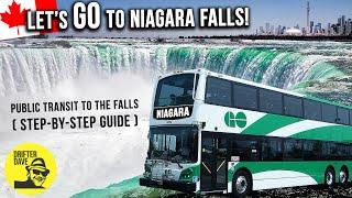 Getting from Toronto Airport to Niagara Falls using public transit! (Step-by-step guide) | Canada 