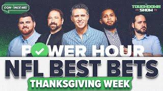 Thanksgiving Day & Black Friday NFL PLAYER PROPS & BETTING PICKS! | NFL Picks | Power Hour