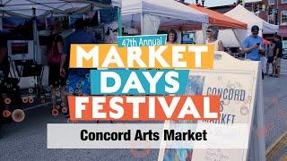 Concord Arts Market at Market Days