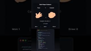 Build a Rock Paper Scissors Game with HTML, CSS & JavaScript | Beginner to Pro!