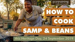 Heritage Day 2019 | Cooking samp & beans with TK