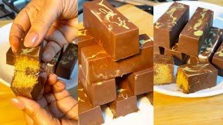 How to make Dubai’s Viral Chocolate - Dubai’s Viral Chocolate recipe - Pistachio KUNAFAH Chocolate