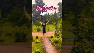 Enjoying the Rain from the Porch in Sigiriya, Sri Lanka