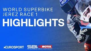 Toprak Razgatlioglu SEALS WSBK GLORY!  | WorldSBK Race 1 Jerez | 2024 World Superbike Highlights