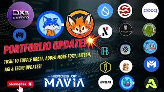  Portfolio Adjustments: Why Toshi & Foxy Could Be Your Next 100x!  Act Now Before It's Too Late!