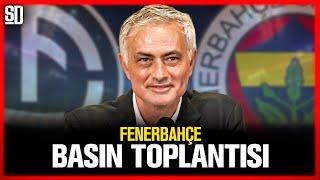 FENERBAHÇE - LUGANO MAÇI BASIN TOPLANTISI | Jose Mourinho