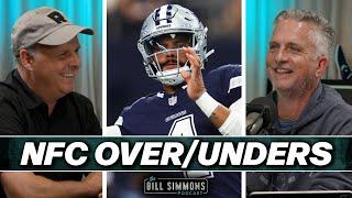 NFC Over/Unders with Cousin Sal | The Bill Simmons Podcast