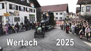 Faschingsumzug Wertach 2025 4k