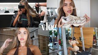 WEEKLY VLOG | apartment updates, new hair, america prep, fashion nova finds & more!