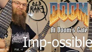 DOOM (1993) At Doom's Gate Guitar Cover