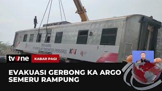 Evakuasi Gerbong KA Argo Semeru yang Anjlok di Kulonprogo | Kabar Pagi tvOne