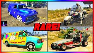 *SOLO* How To Get ALL Rare Cars In GTA 5 Online! (All Rare Car Locations Guide)